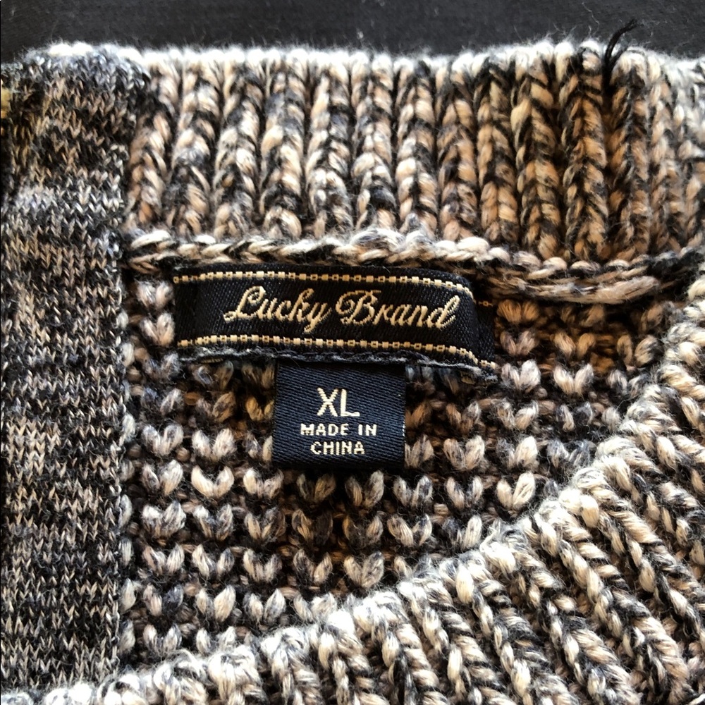 Lucky Brand Monochrome Knit top - Picture 5 of 7